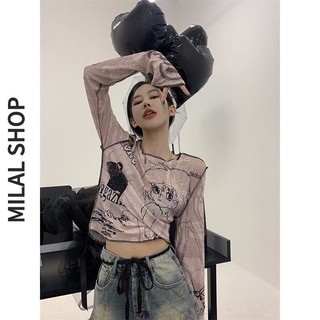 Áo Chống Nắng Tay Dài Dáng Ôm Chất Vải Mỏng Thời Trang Quyến Rũ Cho Nữ