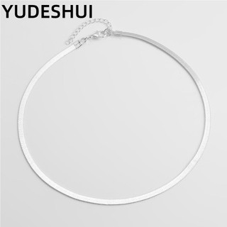 Yudeshui dây chuyền mắt xích dạng xích rắn phong cách cổ điển