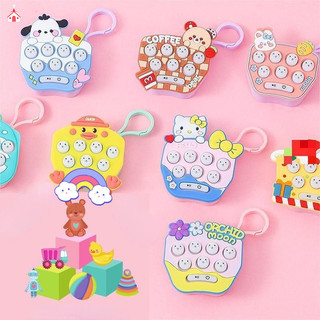 Móc khoá pop it có game đập chuột – đồ chơi pop it cho bé yk