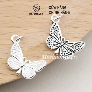 Charm con bướm bạc cao cấp, mẫu đẹp - bạc loại 1, ph823