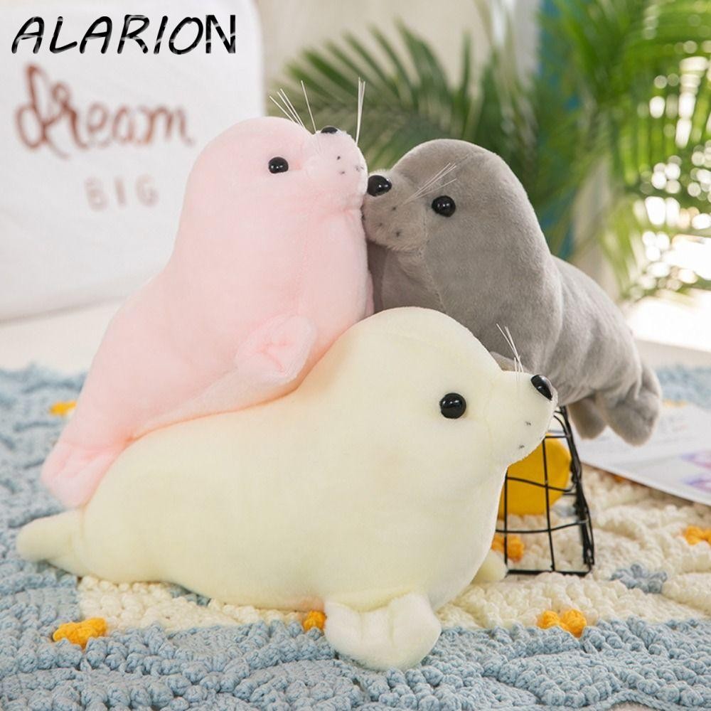 Alarion Seal Sang Trọng Búp Bê, Gối Động Vật Lông Tơ Seal Đồ Chơi Nhồi Bông Sang Trọng, Mềm Mại Sang
