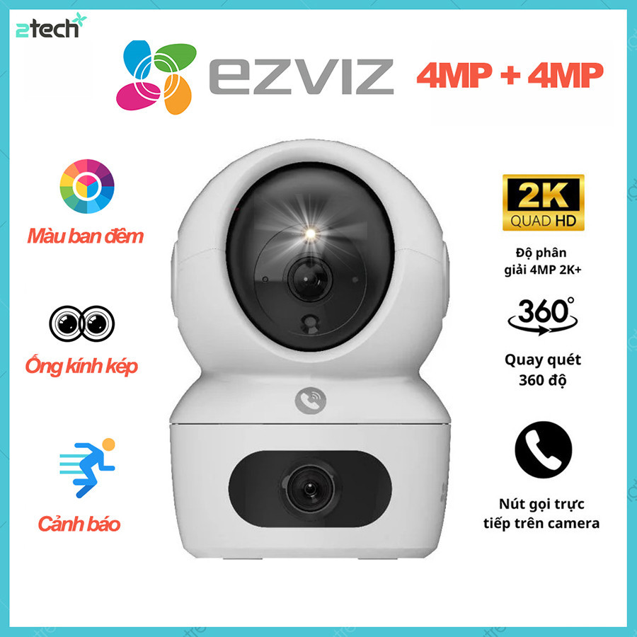 Camera WiFi Ống Kính Kép EZVIZ H7C (4MP+4MP)