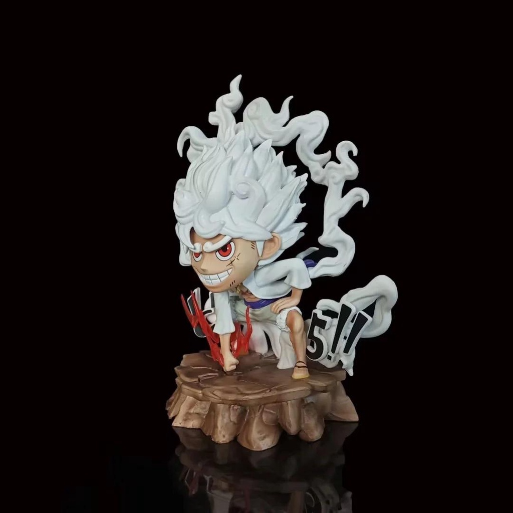 Mô hình Luffy Gear 5 Nika Action Sun God 16cm - có hộp màu