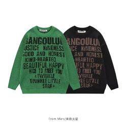 Áo sweater Dệt Kim Form Rộng Thời Trang Cho Cặp Đôi