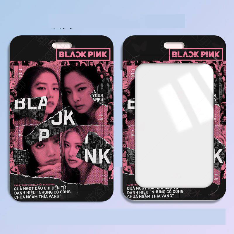 Bộ Thẻ Hình Nhóm Nhạc blackpink jisoo lisa