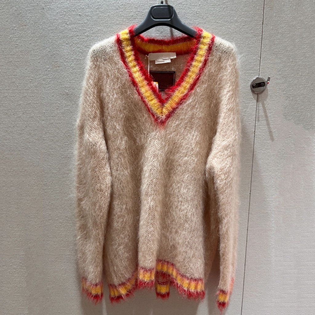 Áo Len Tay Dài Cổ Chữ v Màu Sắc Thời Trang Thu Đông Cho Nữ áo sweater áo khoác cardigan