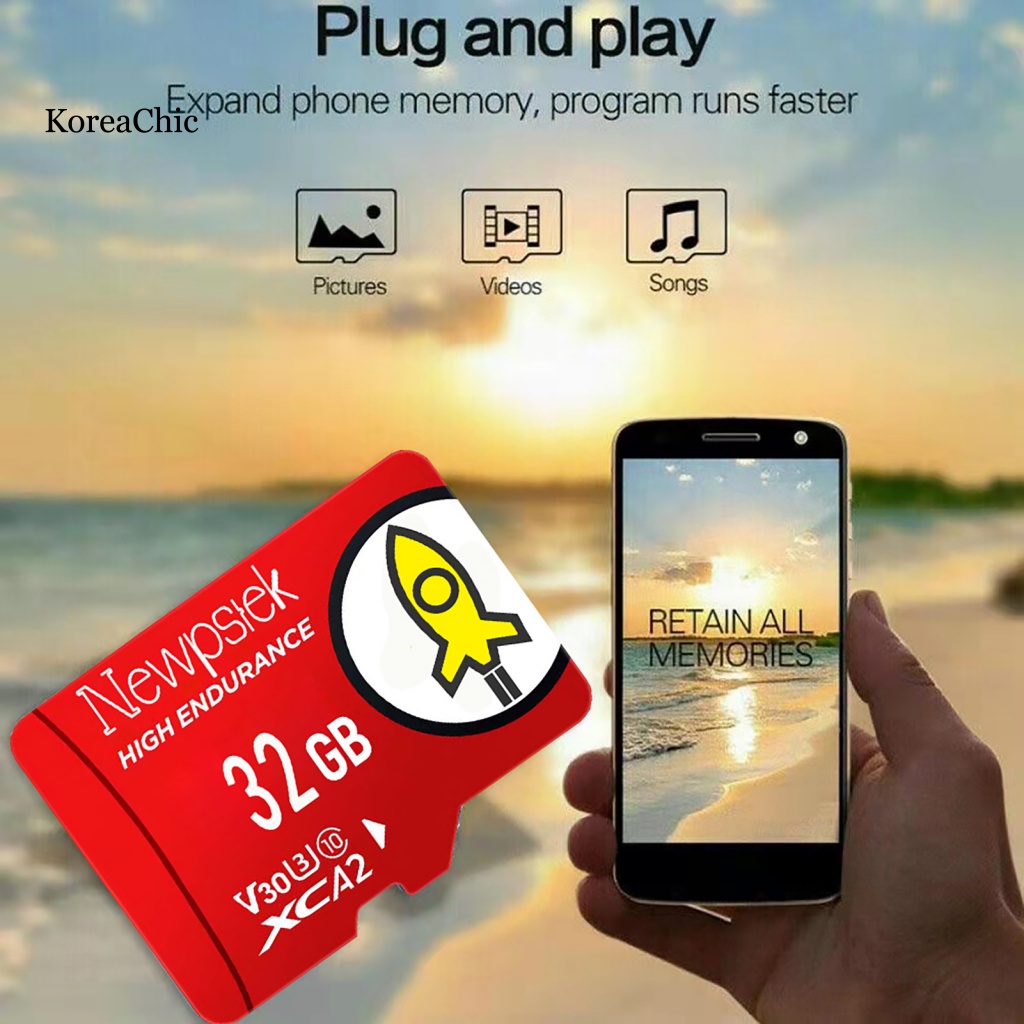 Thẻ Nhớ Hàn Quốc 32gb / 64gb / 128gb / 256gb / 512gb / 1tb Siêu Mỏng Chống Nước Tốc Độ Cao