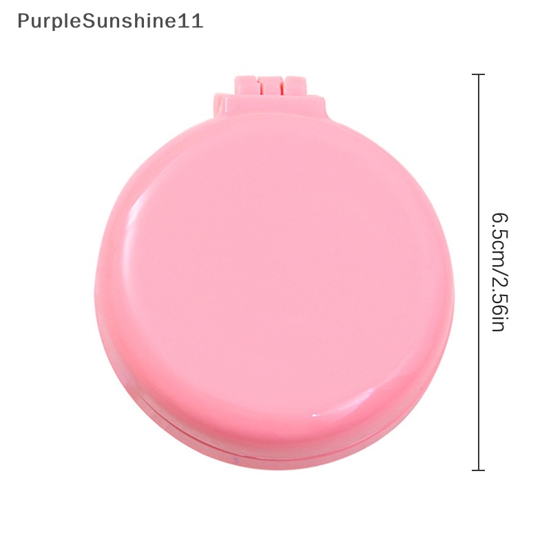 Ine Lược Chải Tóc mini Có Gương Gấp Gọn Và Mát Xa Da Đầu Cho Nữ