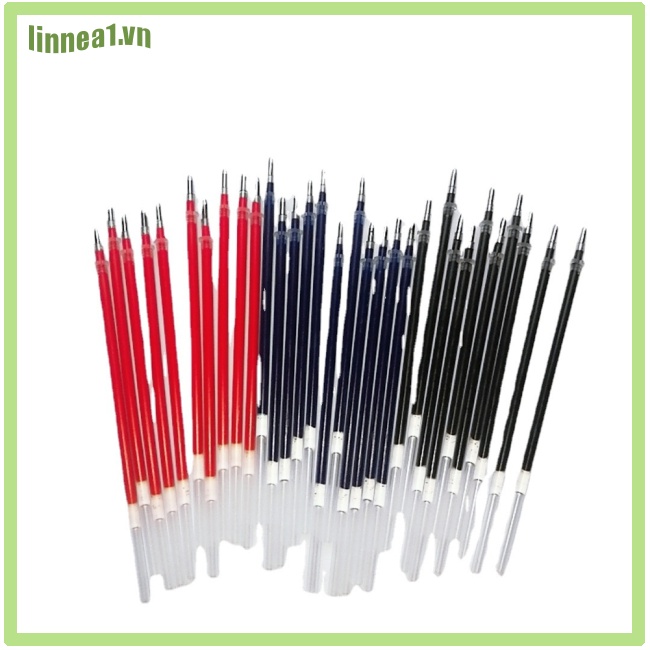 100 Ruột Bút Mực gel 0.5mm Chất Lượng Cao