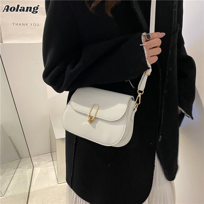 Túi Đeo Chéo aolang Phong Cách Hàn Quốc Đơn Giản Thời Trang Cho Nữ