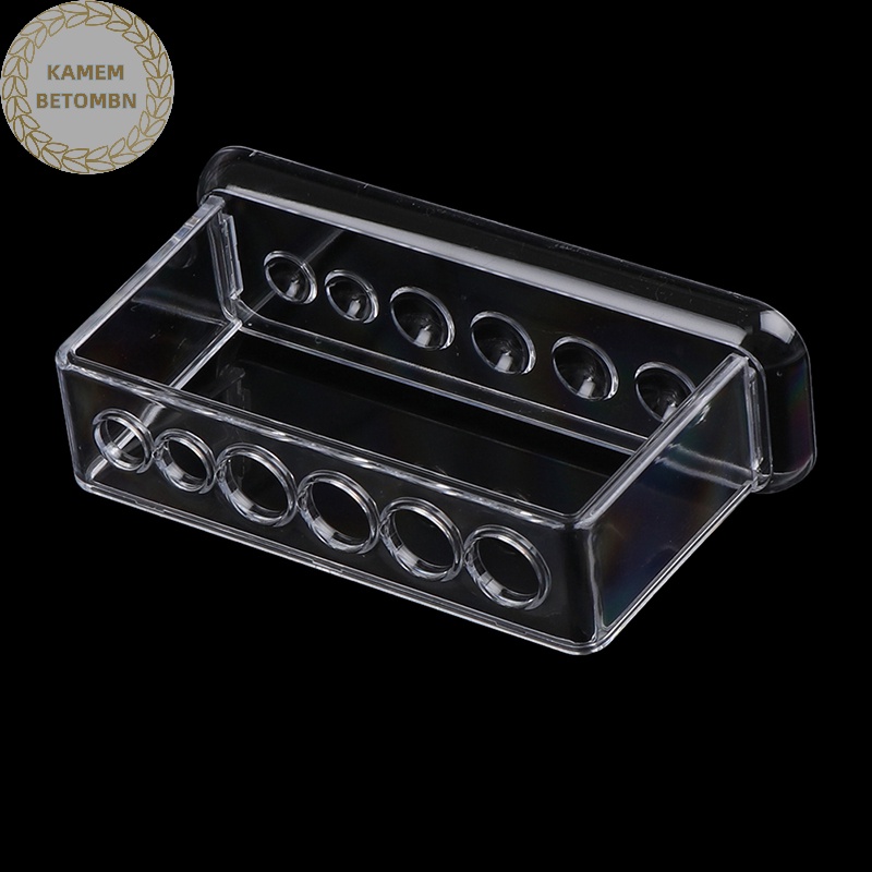 Kamembbn Giá Đỡ Ống Nghiệm 6 Lỗ Bằng Nhựa Trong Suốt vn