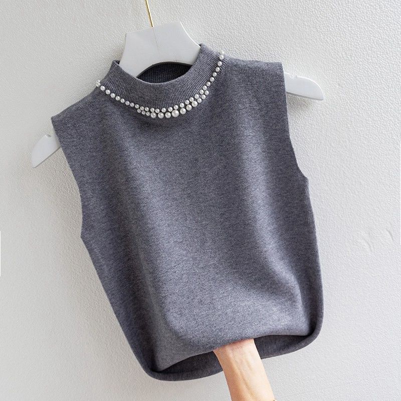 Áo Dệt Kim Hai Dây Thiết Kế Mới Thời Trang Mùa Thu Dành Cho Nữ