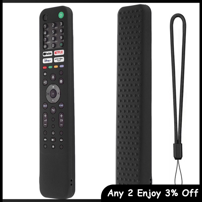 Zevaret Ốp Lưng silicone Chống Sốc Cho sony rmf tx520p tx520e tx520b tx520t 4k8k tv