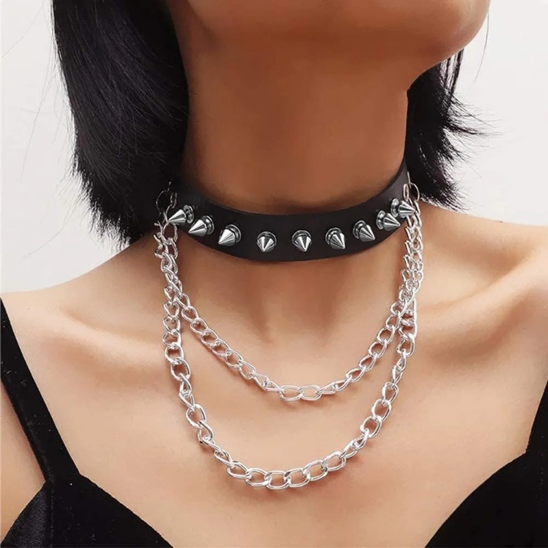 Set 10 Đinh Tán Kim Loại 10mm Hình Nón Dùng Để Trang Trí Quần Áo / Túi Xách