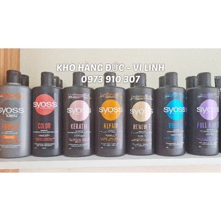 Dầu gội, xả, ủ tóc syoss đức, 440ml