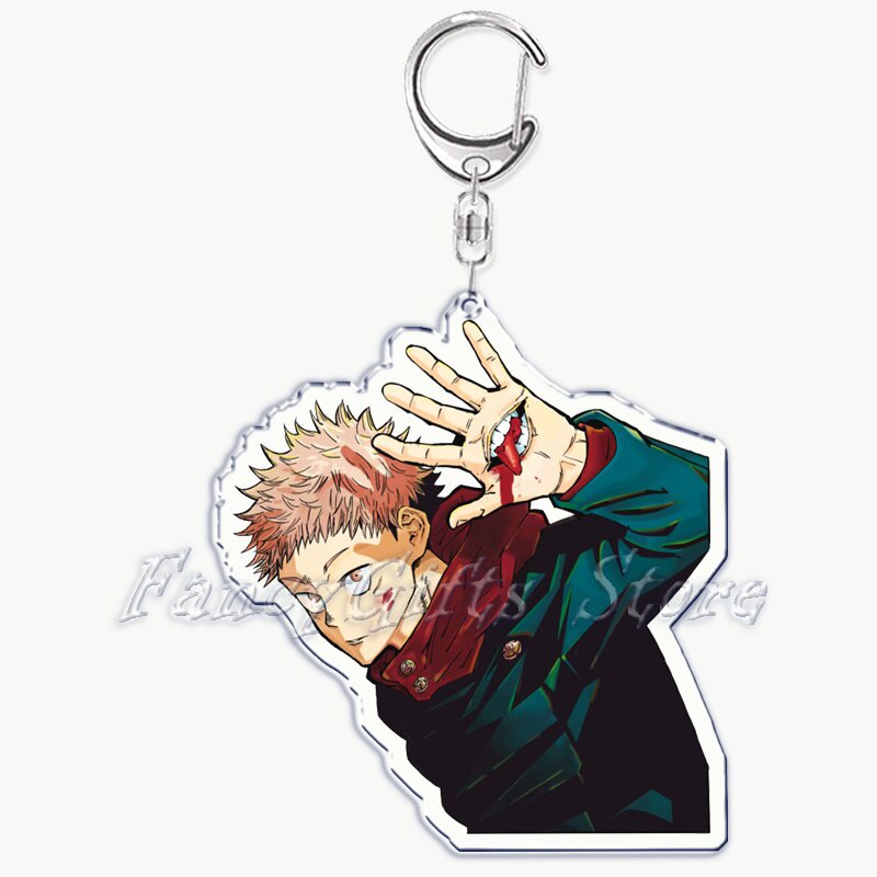 Móc khoá Jujutsu Kaisen 2nd Season Keychain for Women Accessories Gojo Satoru Sukuna Nobara Acrylic Phụ kiện trang trí
