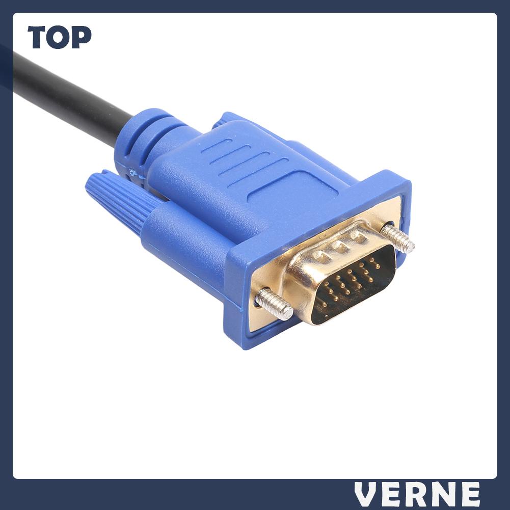 Dây Cáp Chuyển Đổi hdmi Sang vga hd 15pin 1080p 6ft