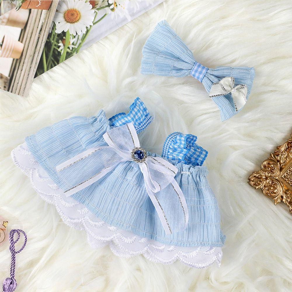 Đầm Búp Bê Vải cotton 20cm Phong Cách lolita Dễ Thương