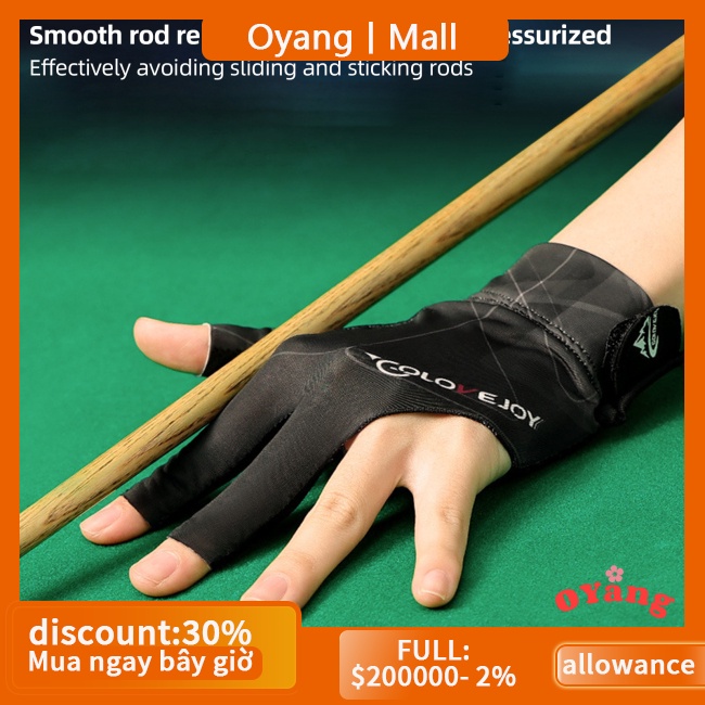 Găng Tay Tách Bida Chuyên Nghiệp Thoáng Khí Chống Trượt Chống Mài Mòn