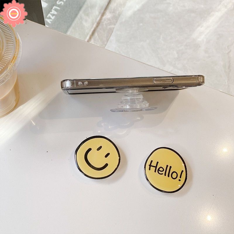 Dễ Thương Nhẫn Đỡ Điện Thoại Hình Trái Tim / Hoa Hướng Dương Cười Xinh Xắn