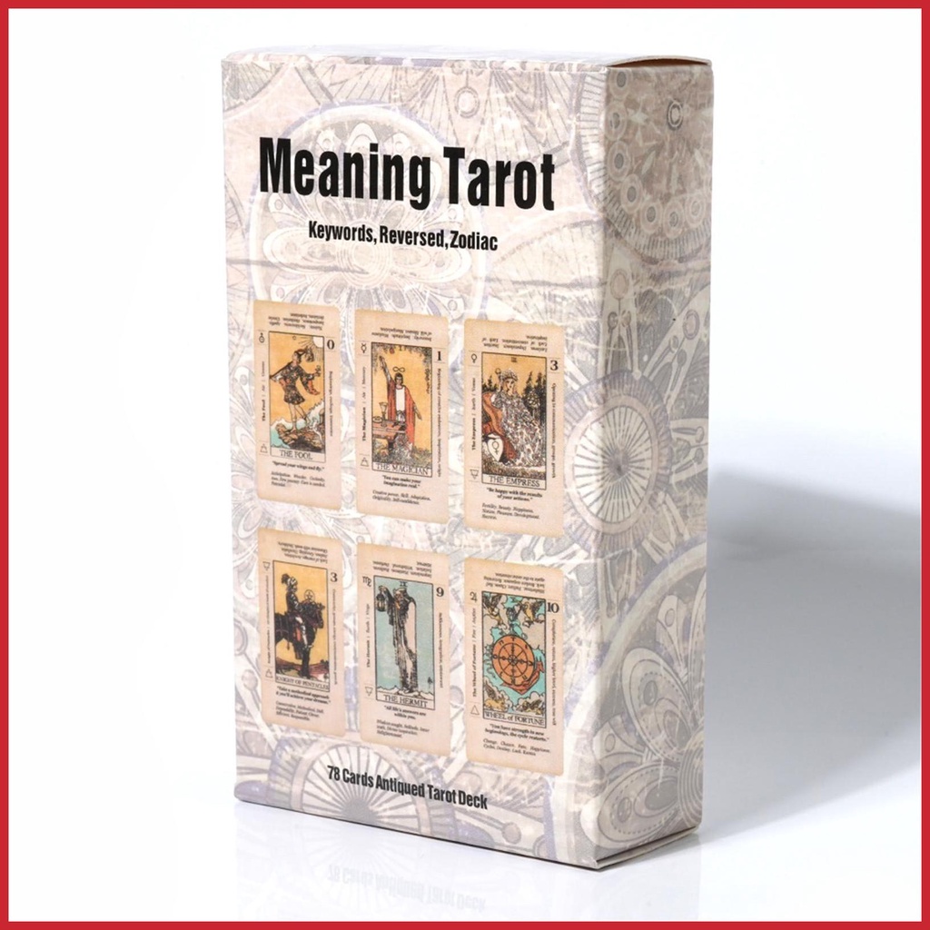 Bộ Bài tarot 78 Lá Phiên Bản Tiếng Anh