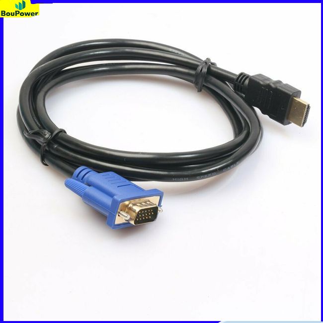 Boupower Dây Cáp Chuyển Đổi hdmi Sang vga 1080p Chuyên Dụng