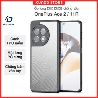 Ốp lưng dux ducis oneplus ace 3 / ace 2 / 11r / 12r / ace 2v / ace 2 pro viền tpu, mặt lưng pc chống bám vân tay