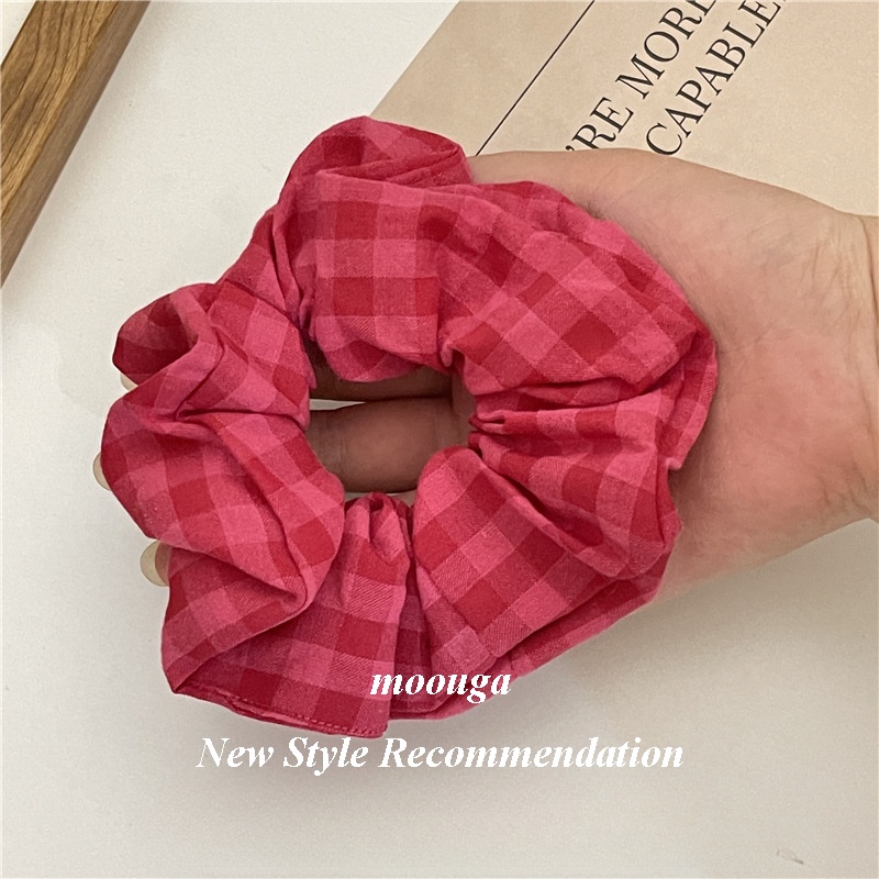 Mocouga Dây Cột Tóc Họa Tiết Trái Cây Màu Sắc Xinh Xắn Cho Nữ