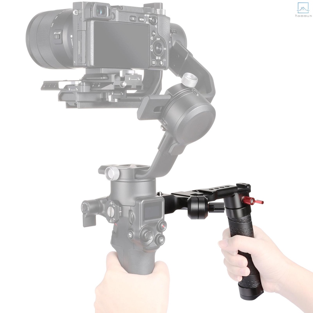 Tay Cầm Nhôm andoer Thông Dụng Với Đế Giày Lạnh 1 / 4 3 / 8 Thay Thế Cho dji ronin s 2 / ronin sc 2 gimble #homevn