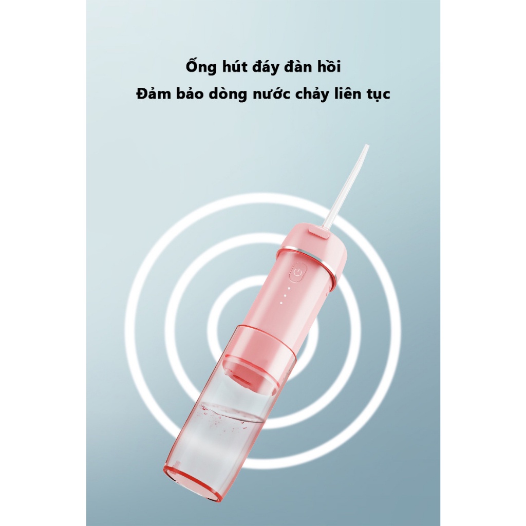 Panasonic Máy Tăm Nước Cầm Tay , 200ml, 1900 Vòng/phút, Làm Sạch Răng 3 Chế Độ