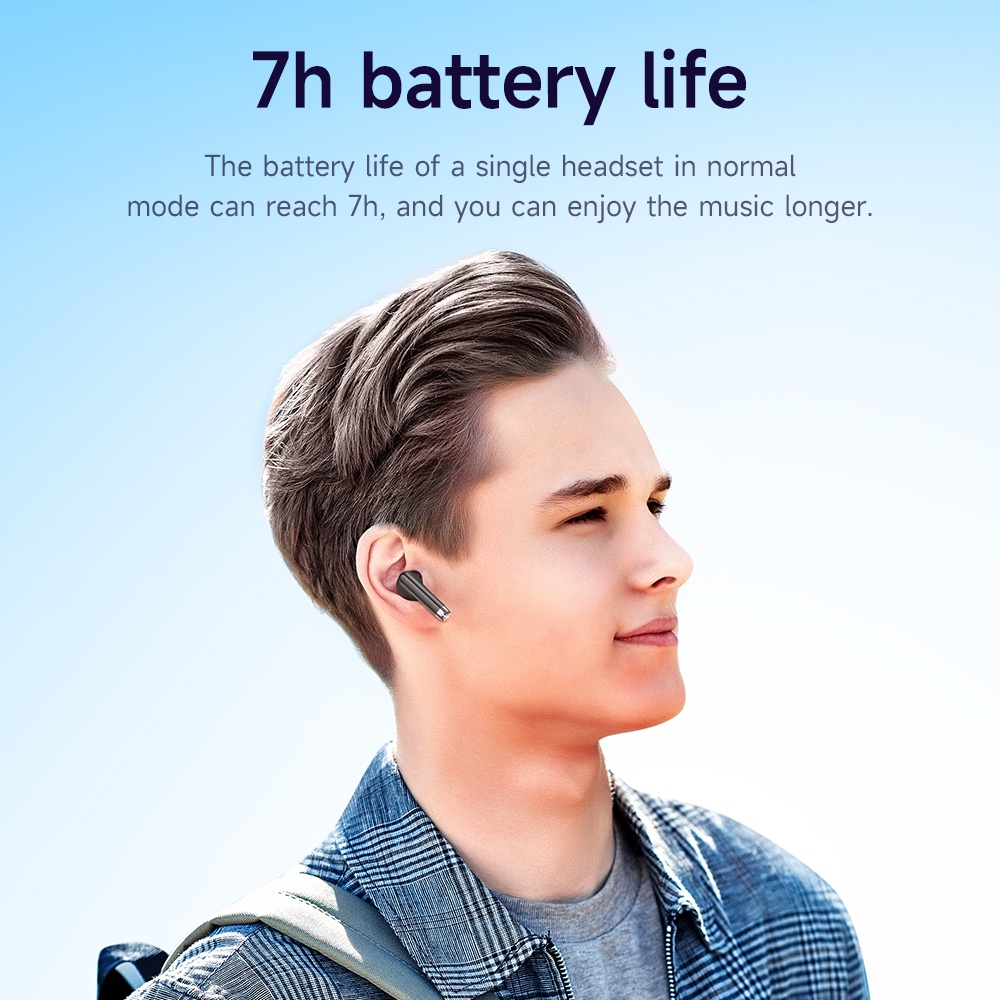 Tai nghe Bluetooth V5.3 Hoco EQ2 Nghe Nhạc 7h chính hãng