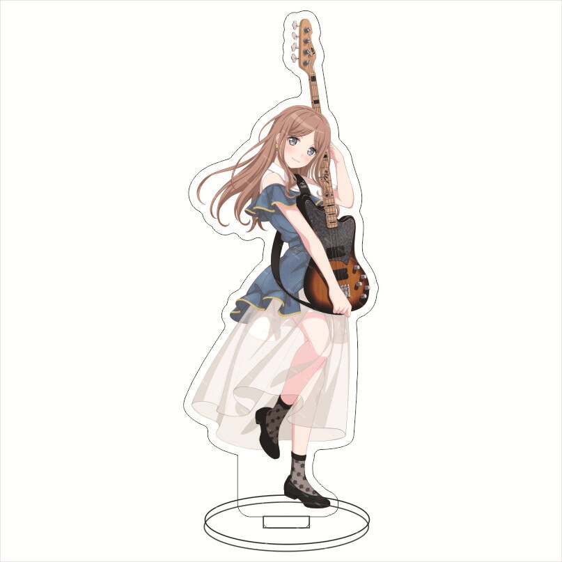 Mô hình Standee BanG Dream It's MyGO Standing Anime Takamatsu Tomori in hình nhân vật 2 mặt rõ nét trưng bày trang trí