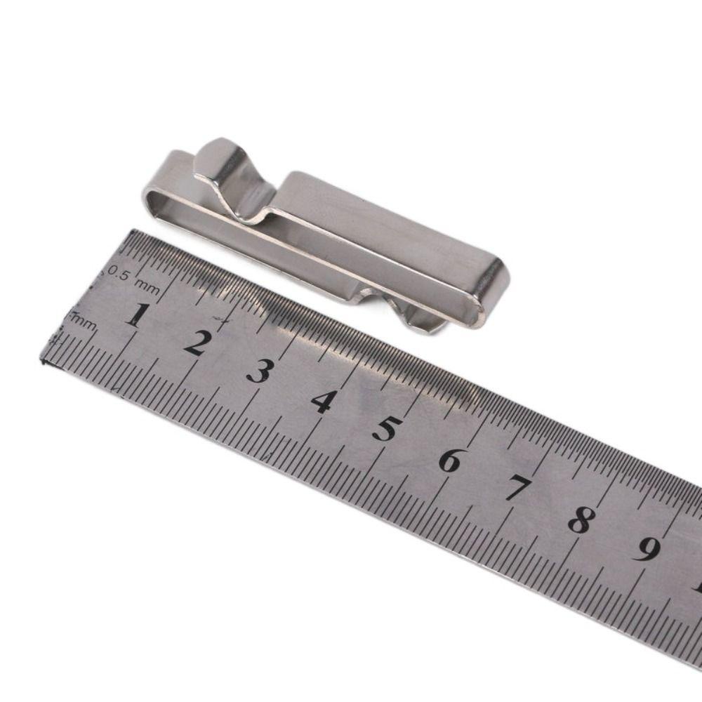 Wmes15h Kẹp Chìa Khóa Thắt Lưng Hai Mặt Không Làm Hư Hại Trọng Lượng Nhẹ Không Gỉ Quà Tặng Sáng Tạo