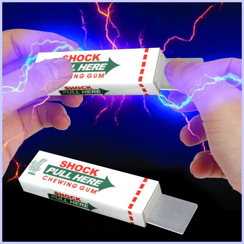 Joke Đồ Chơi Đầu Kéo Giật Điện Giảm Căng Thẳng Cho Ngày Lễ chewing gum
