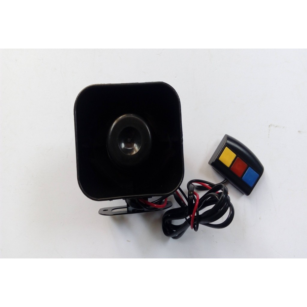 CÒI HÚ 12V 30W 3 CHẾ ĐỘ CHO OTO XE MÁY