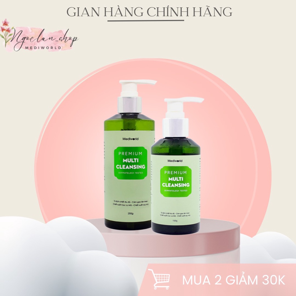 (Sỉ Spa) Gel rửa mặt bio PREMIUM MULTI CLEANSING_Mediworld