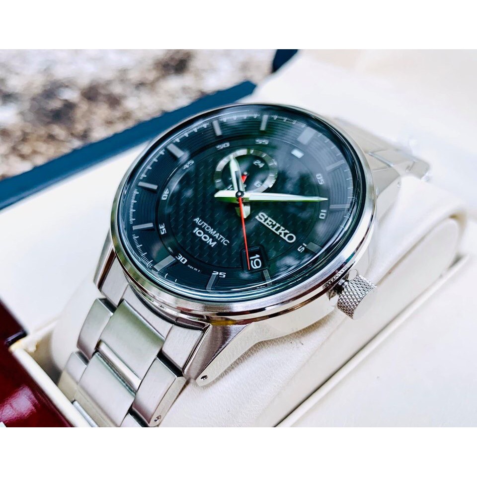 Đồng hồ nam chính hãng Seiko SSA381K1 - Máy Automatic cơ - Kính cứng