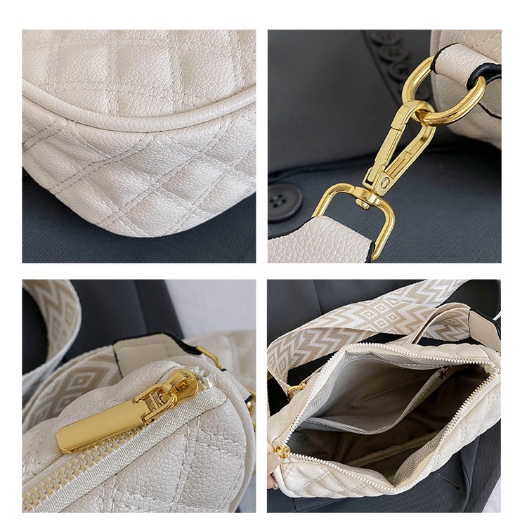 Túi Xách Đeo Vai Đính Kim Cương Giả Kiểu Dáng Đơn Giản Thời Trang Dành Cho Nữ