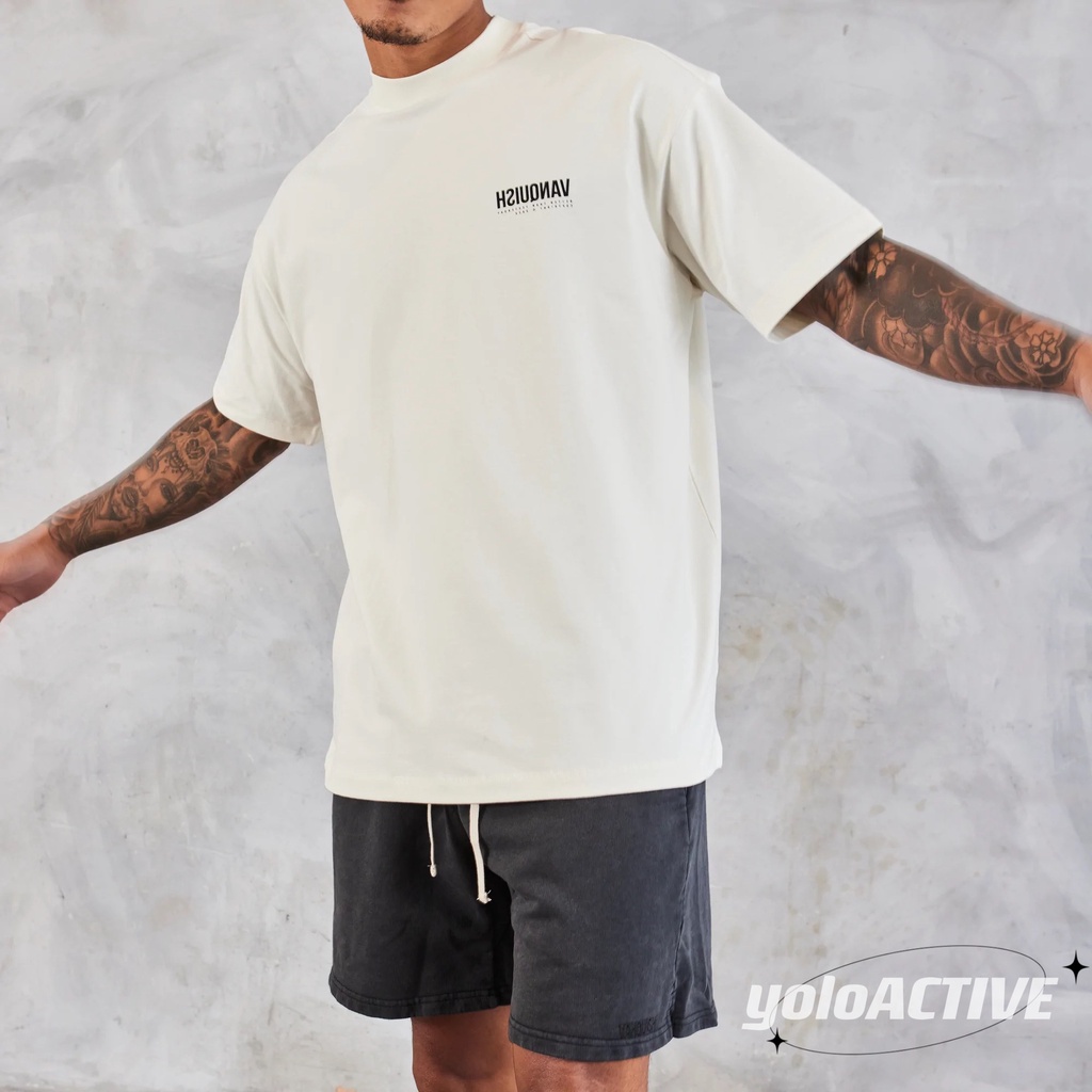 Áo Thun Thể Thao cotton Tay Ngắn Dáng Rộng Thấm Hút Mồ Hôi In Hình Hộp vanquish