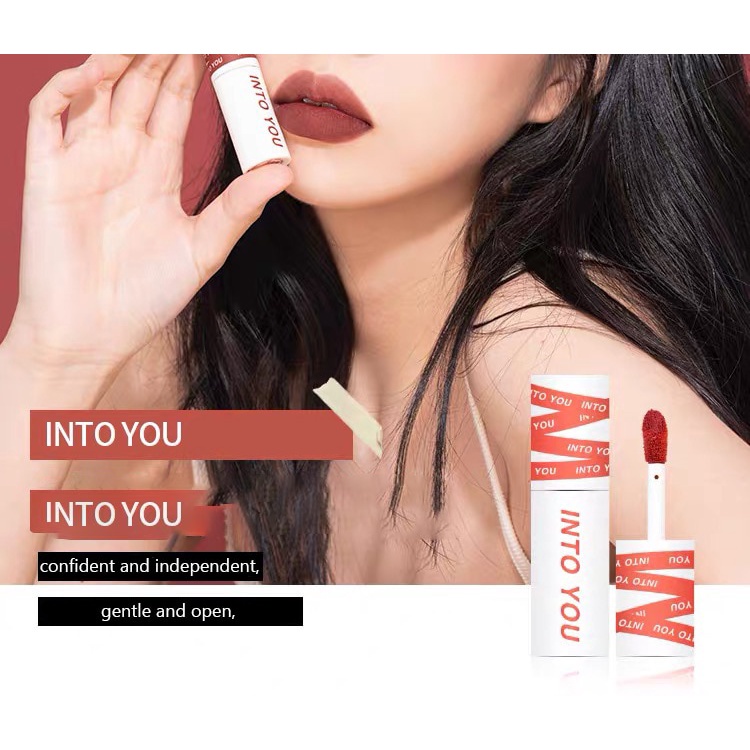 Son Môi 100% auth_into you em24 Màu Nhung Đáng Yêu