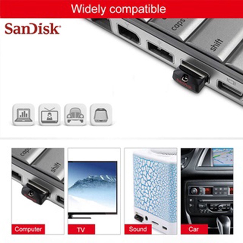 Usb Dung Lượng 100% SanDisk 4GB 512GB 128GB 64GB 32GB