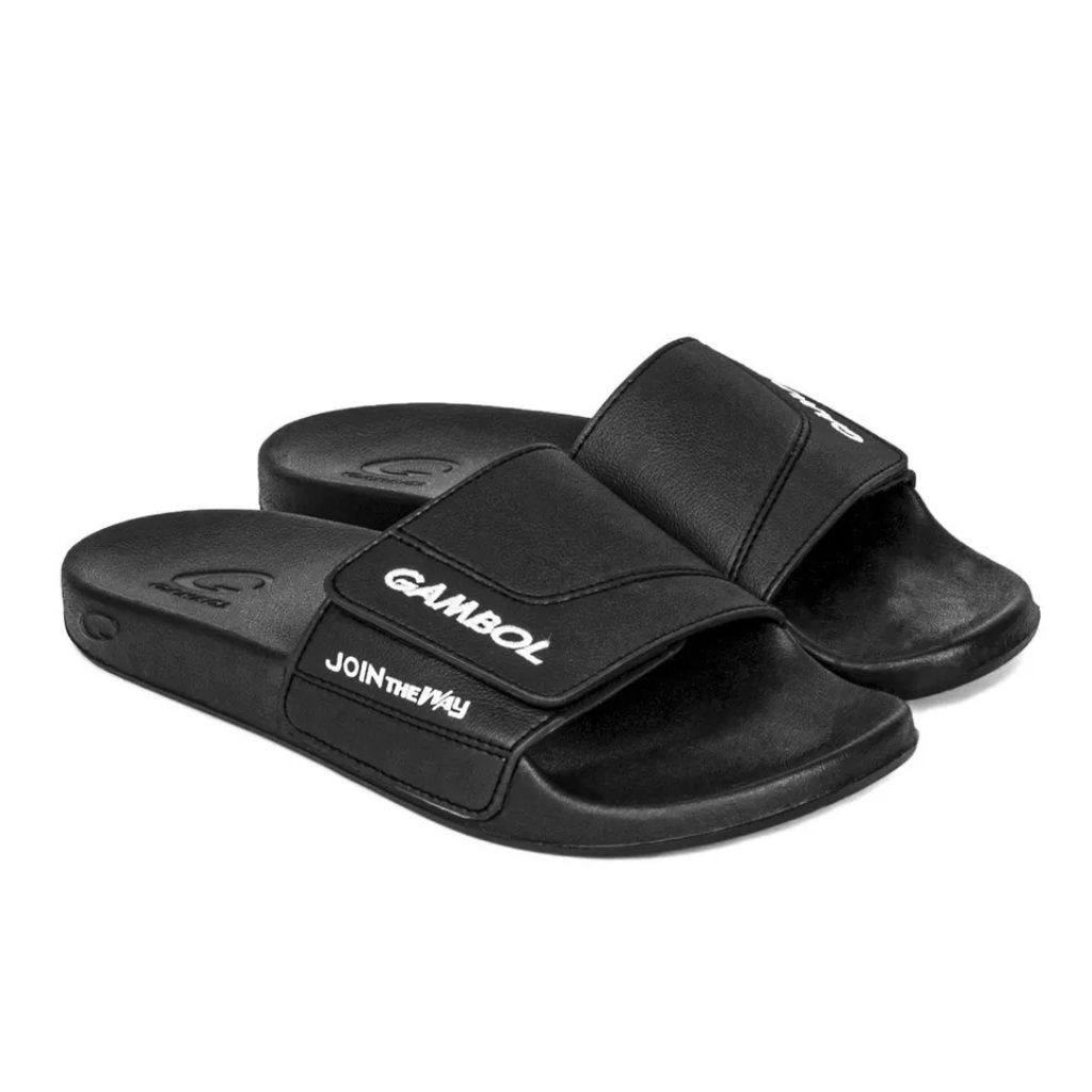 Dép Thái Lan Nam Gambol - Gm 43106 Quai Ngang Khóa Xé Dán Siêu Nhẹ Siêu Êm