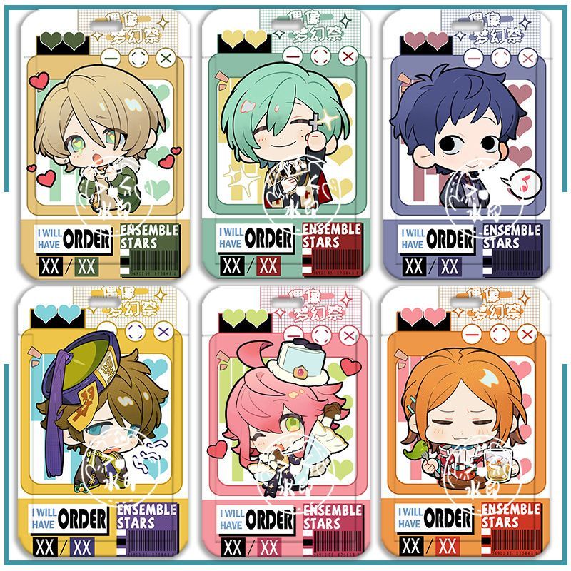 Ensemble Stars>Thẻ xe buýt/Thẻ sinh viên/Thẻ truy cập/Thẻ làm việc/Dây cổ/Thẻ ID