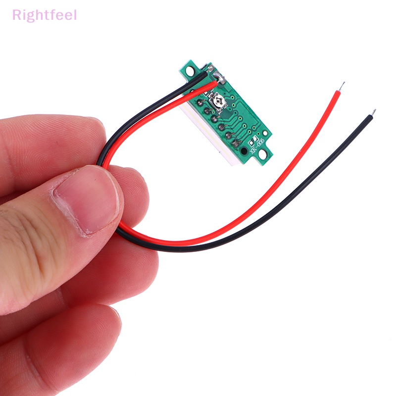 Vôn Kế Kỹ Thuật Số dc5-30v Màn Hình led 0.28 inch Cho Ô Tô Mới