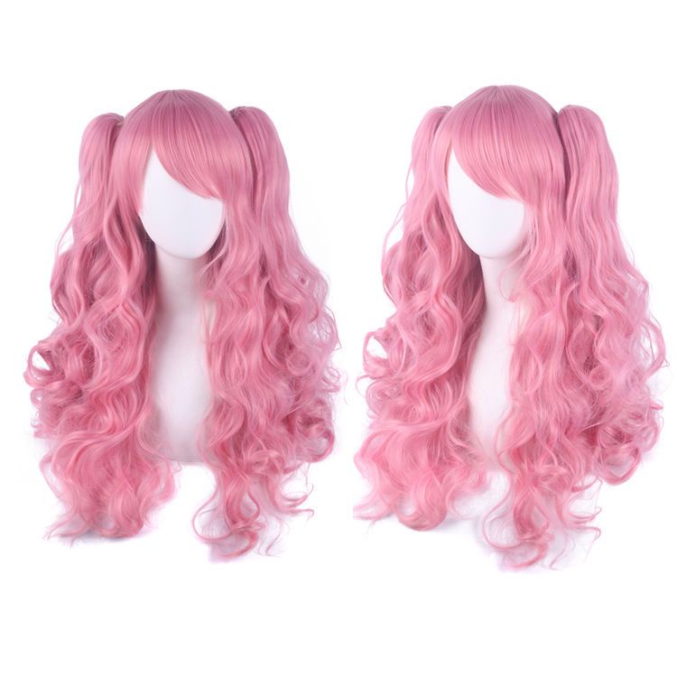 Tóc Giả Xoăn Dài Hóa Trang Nhân Vật anime lolita Dễ Thương