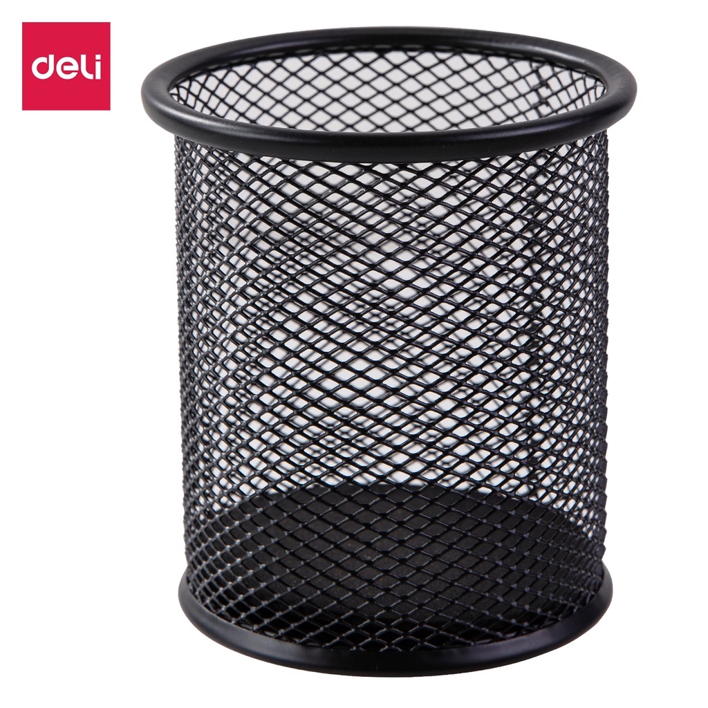 Cắm bút lưới văn phòng Deli 9172 màu đen