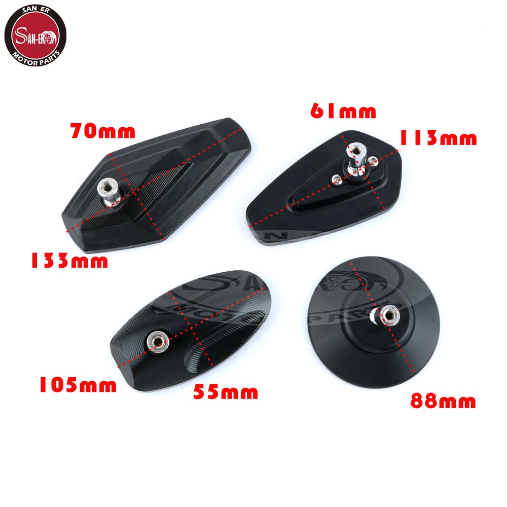 Gương Chiếu Hậu Xe Hơi 600 / 350 huanglong 600 xiaoxunlong 150s lamborgh 302s youth cnc Chất Lượng Cao