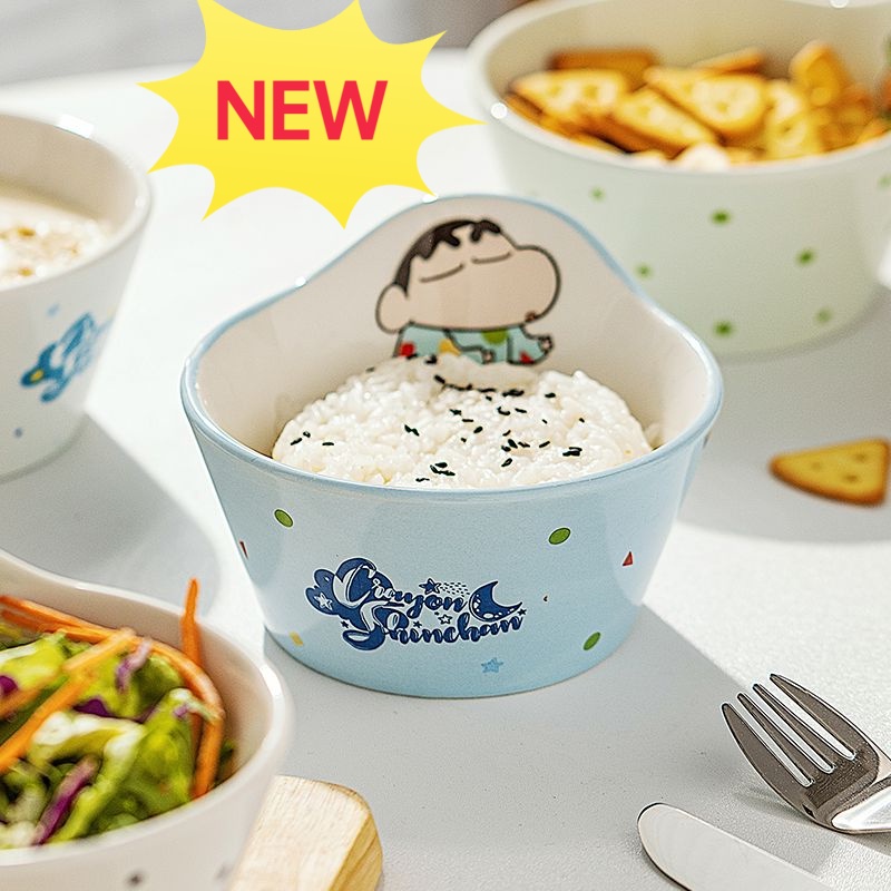 Tô Sứ Ăn Cơm / Trái Cây / Thức Ăn Nhẹ Nhàng Sáng Tạo Dễ Thương Cao Cấp Dobby2023