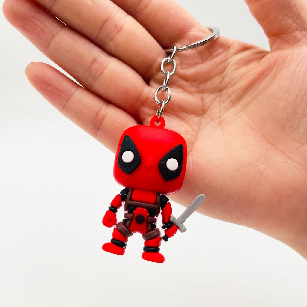 Móc đeo chìa khoá siêu anh hùng đáng yêu