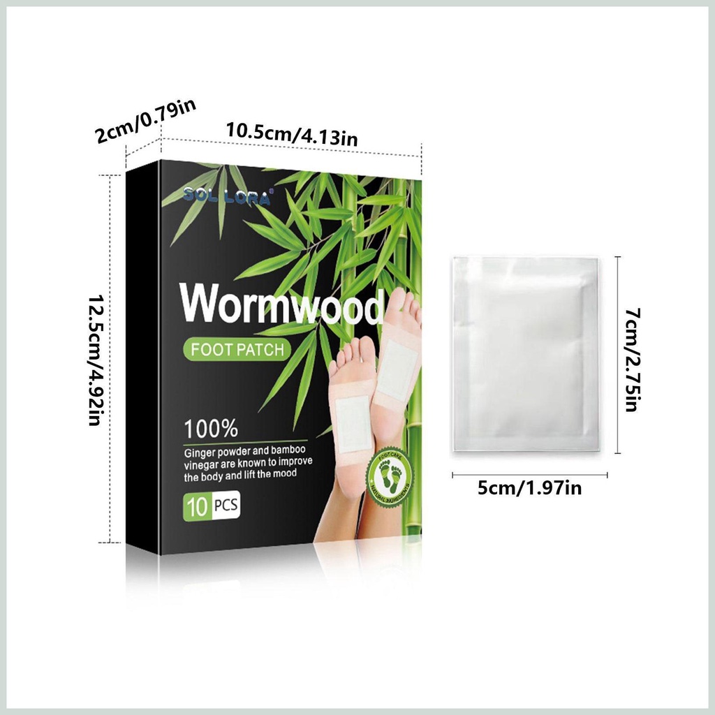Set 10 Miếng Dán Chân Làm Sạch Sâu Chăm Sóc Sức Khỏe